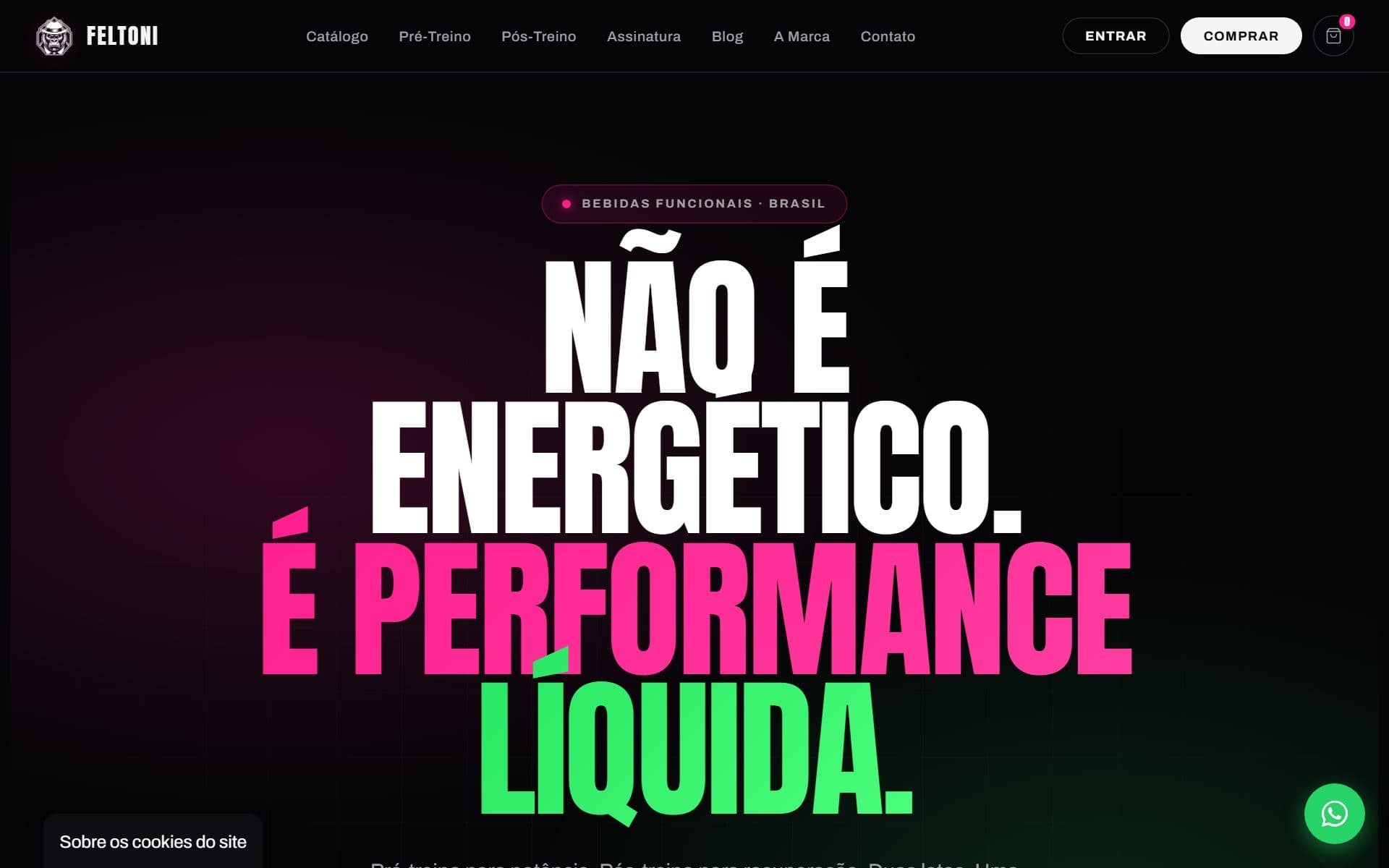 Print do site Feltoni