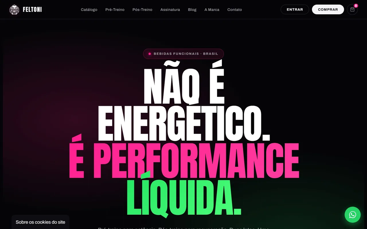 Print do site Feltoni